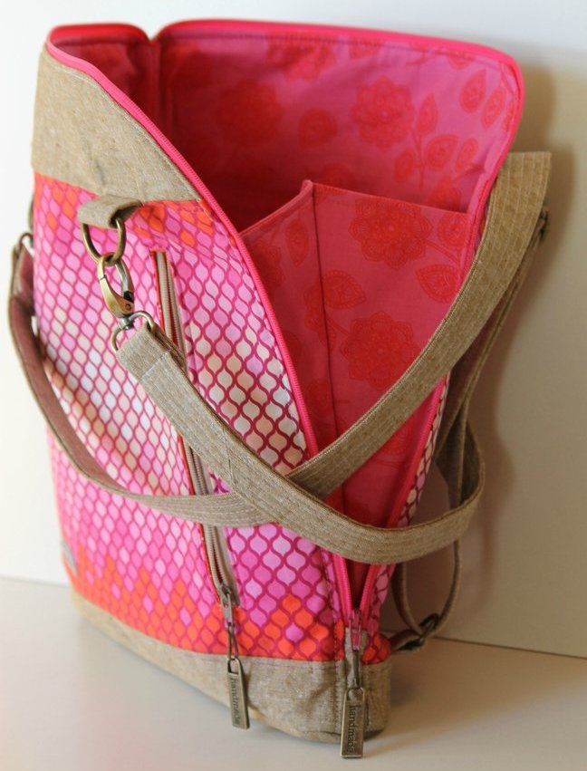 Convertible Backpack PDF Sewing Pattern Shoulder Bag Cross 