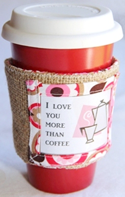 Reversible Coffee Cozy Sewing Pattern - PDF download — Crafty Staci