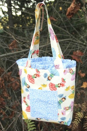 Ruffled Tote Bag — Crafty Staci