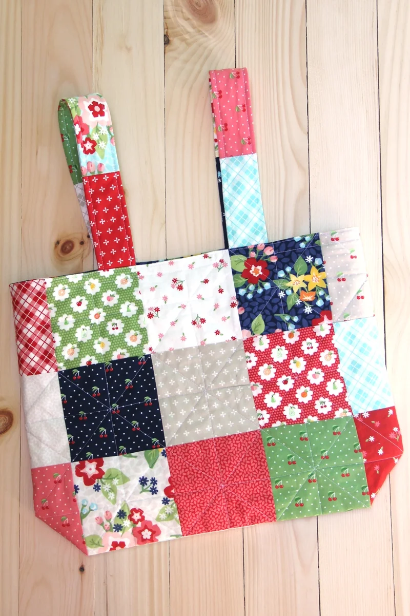 Quilted Market Bag From Annie S Crafty Staci