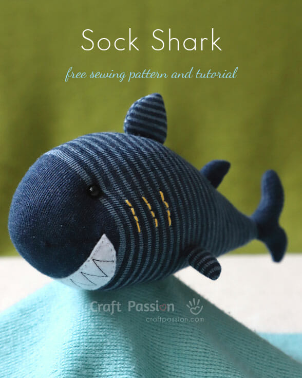 Sock Shark from Craft Passion