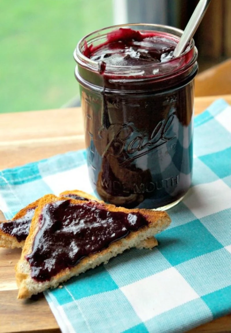 Crockpot Blueberry Butter from Crockpot Ladies
