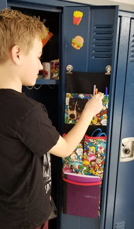 Locker Organizer from We All Sew