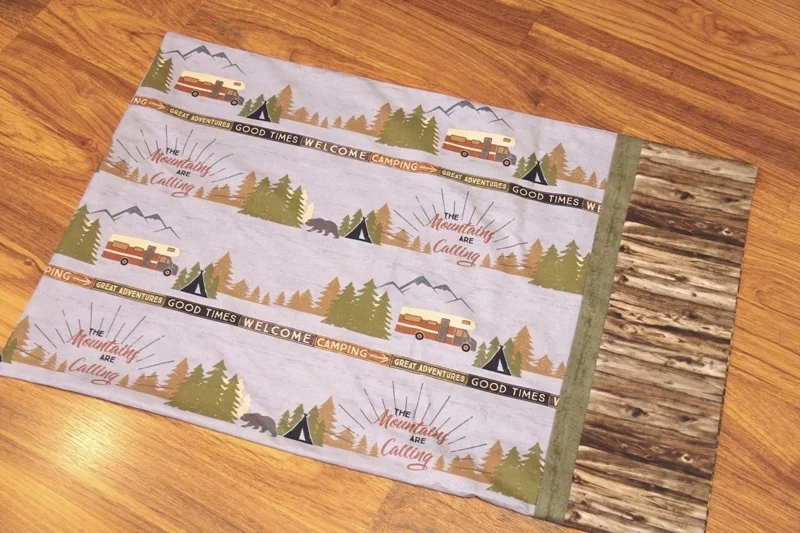 Coordinating pillowcase for Colton's quilt