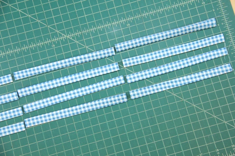 Trimming ties to length