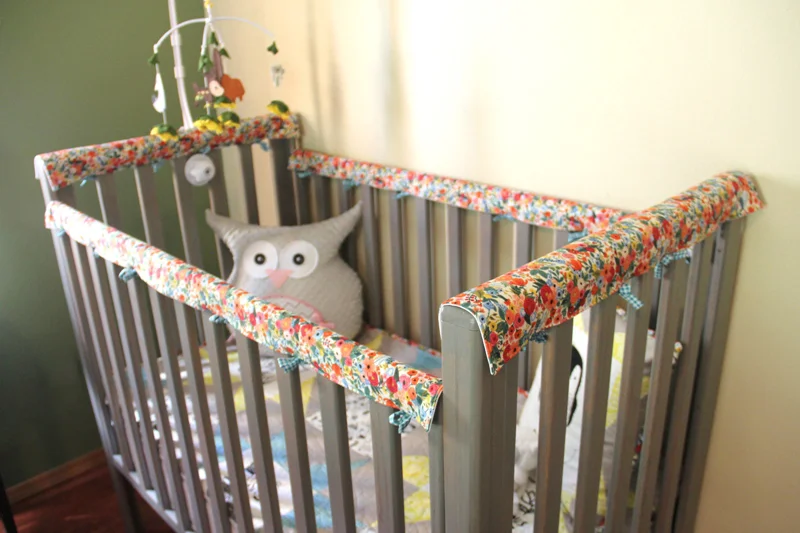 Crib Rail Covers — Crafty Staci