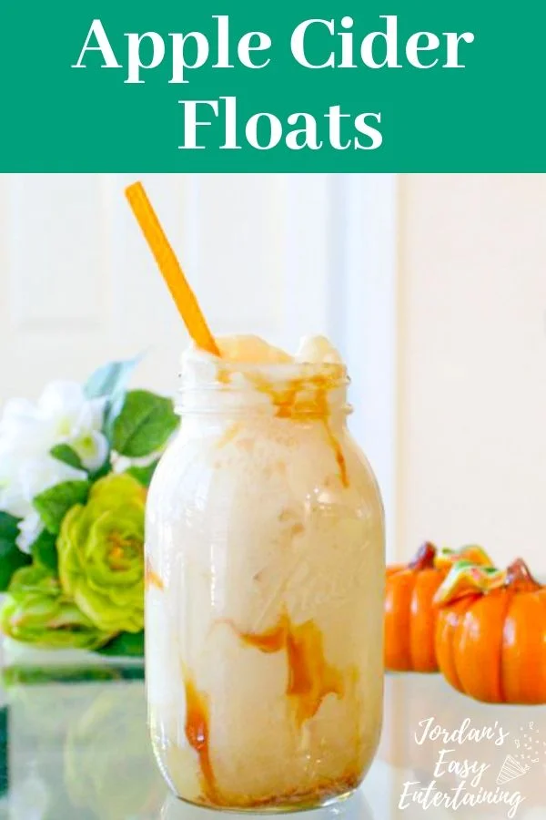 Apple Cider Floats from Jordan's Easy Entertaining