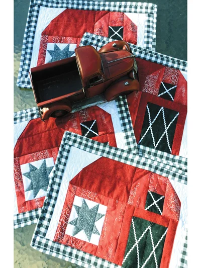 Barn to Table Place Mats Quilt Pattern from Annie's Craft Store