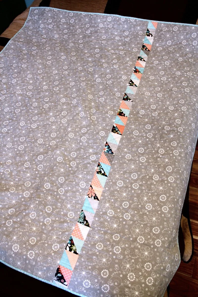 Back of Big Sky Bear Quilt