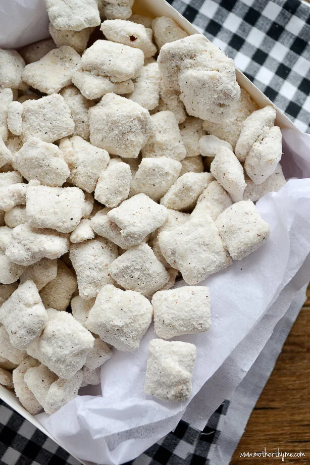 Banana Bread Muddy Buddies from Mother Thyme