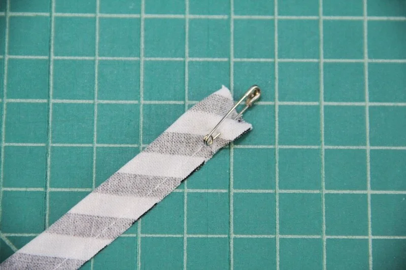 Placement of safety pin