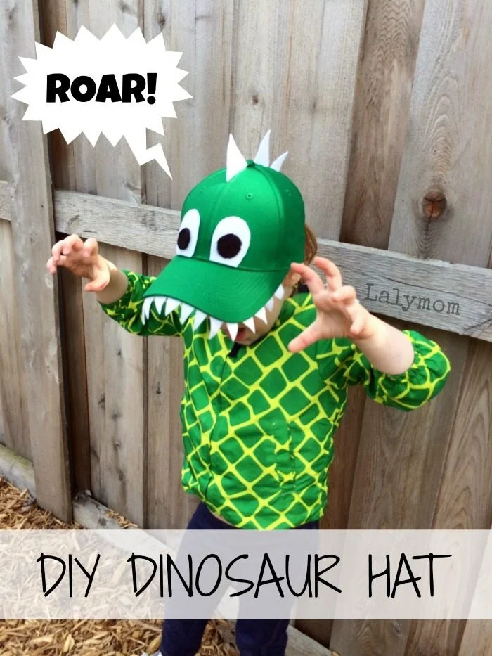 Dinosaur Hat from Lalymom