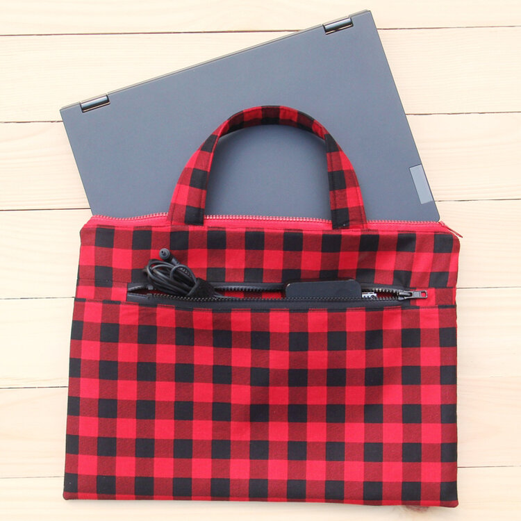 Sewing tutorial: Laptop bag