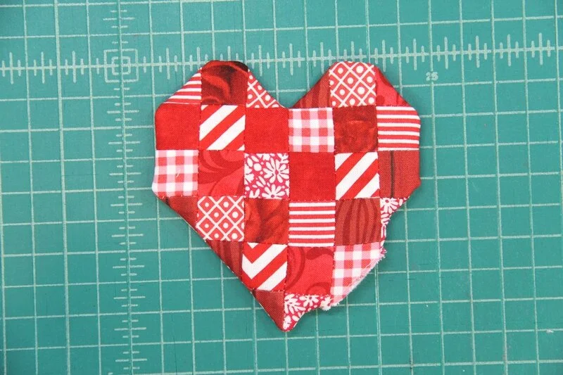 Turn pincushion right side out