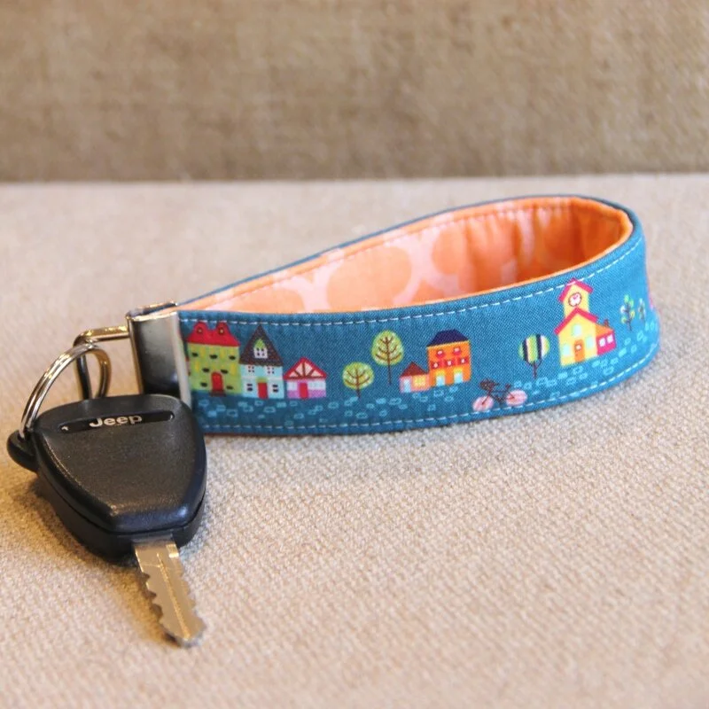Key Fob Wristlet from Crafty Staci