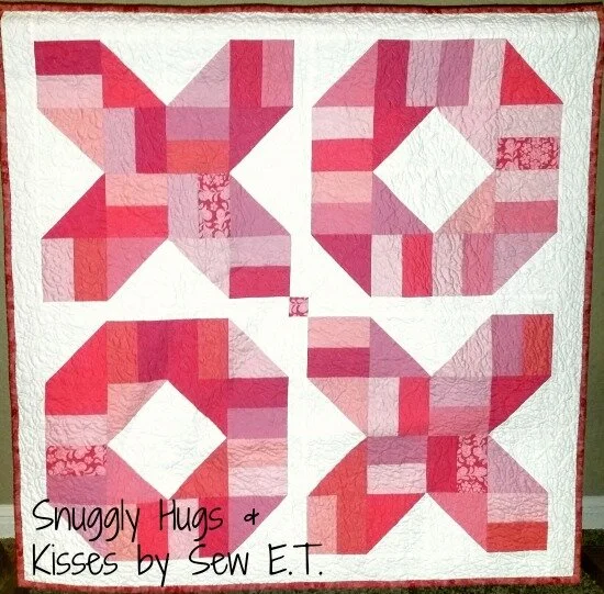 Hugs and Kisses Quilt from Moda Fabrics