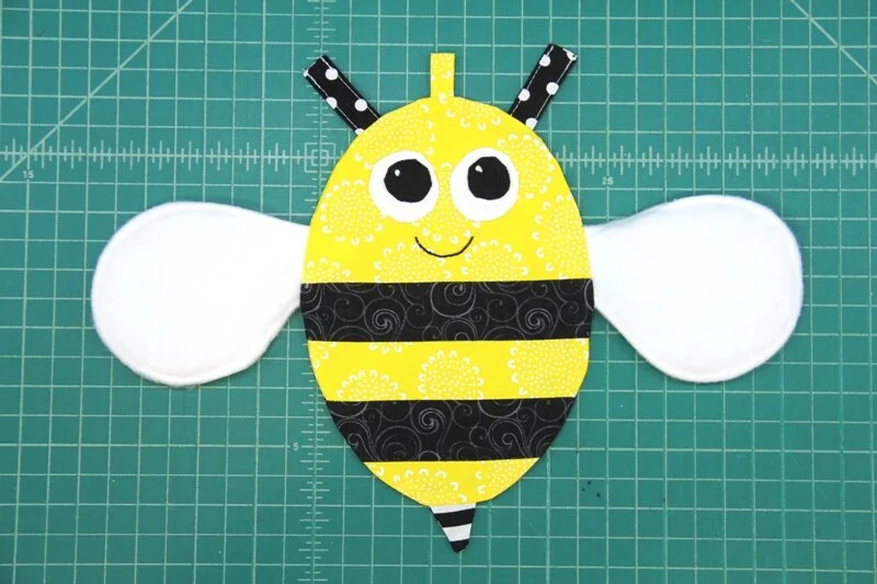 Turned right side out and pressed