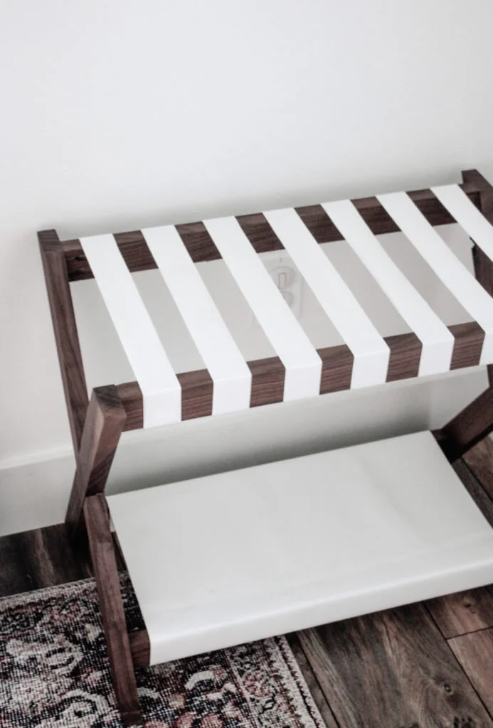 Luggage Rack from Honestly Designed