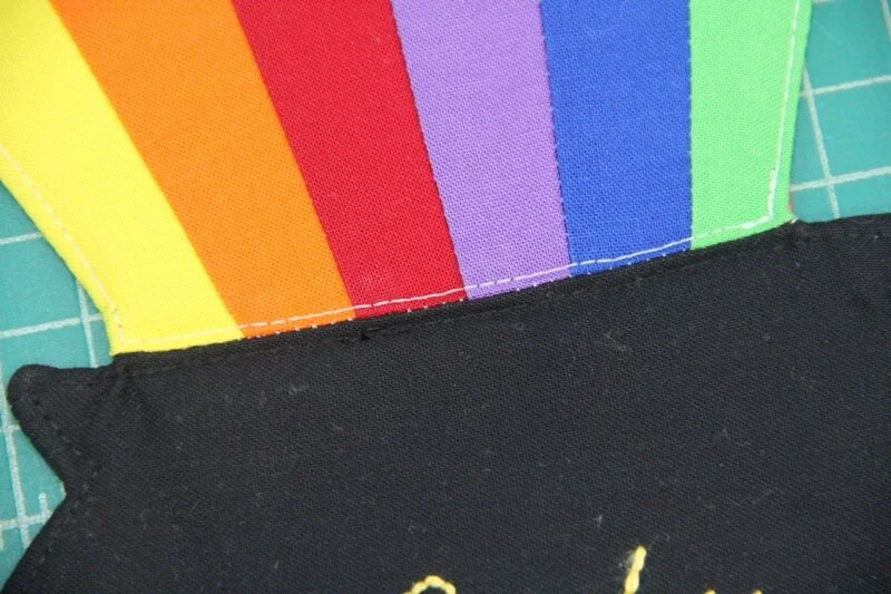 Topstitch End of the Rainbow Mug Mat