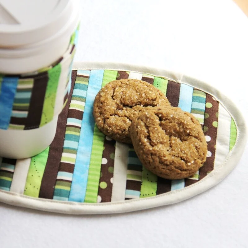 Oval Mug Mat from Crafty Staci