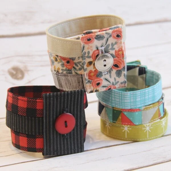 Fabric Cuff Bracelet on Crafty Staci