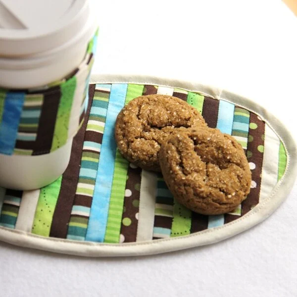 Oval Mug Mat from Crafty Staci