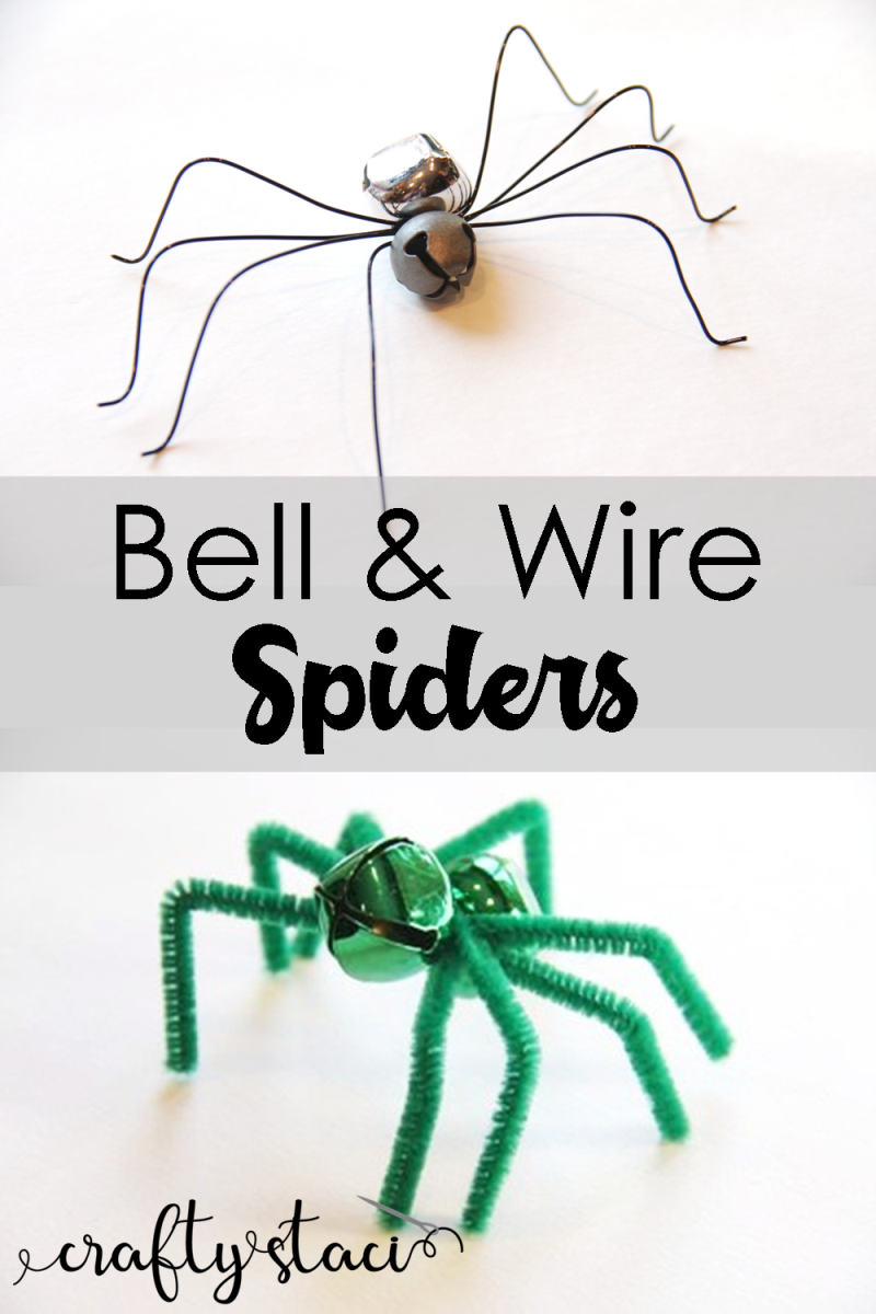 Bell and Wire Spiders — Crafty Staci