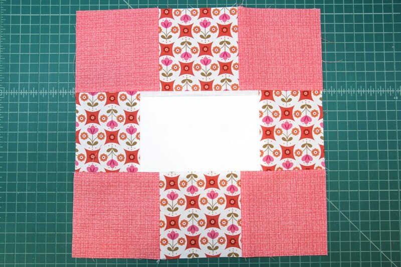Red Heart Patch Outline 3 1/4 high - Patchwork Panda Trims
