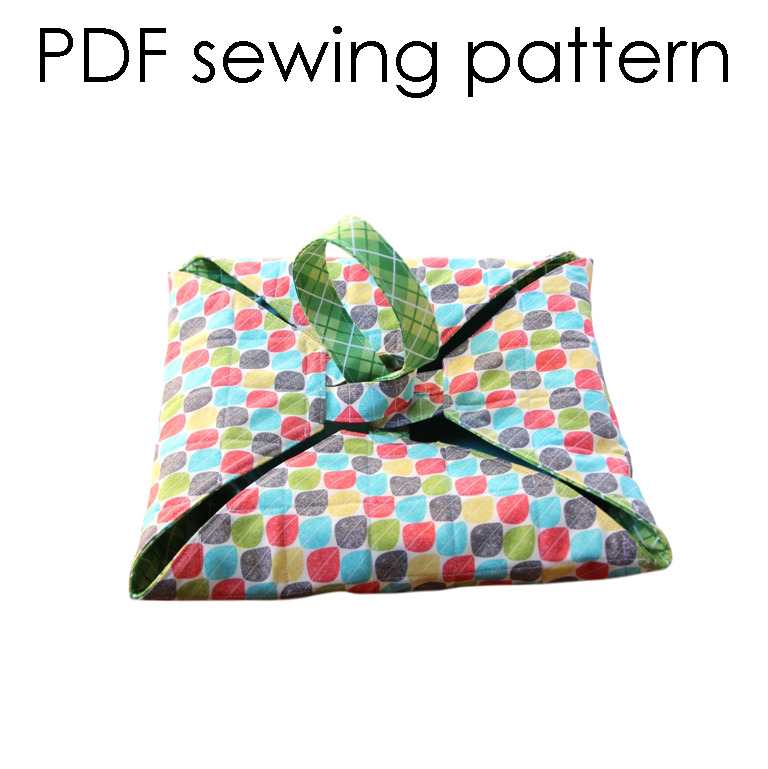 Reversible Pie Carrier Sewing Pattern PDF download — Crafty Staci