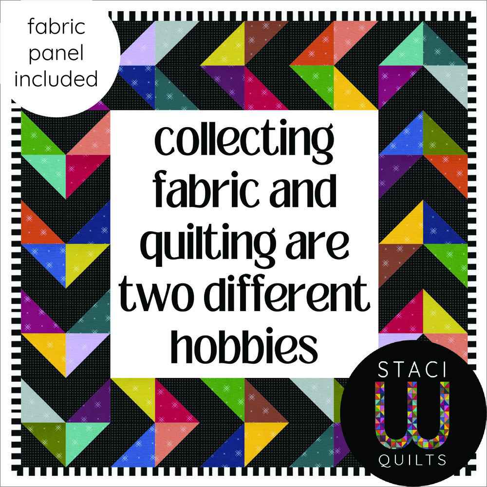 Collecting Fabric Quilt Pattern with Printed Collecting Fabric Fabric  Panel — Crafty Staci