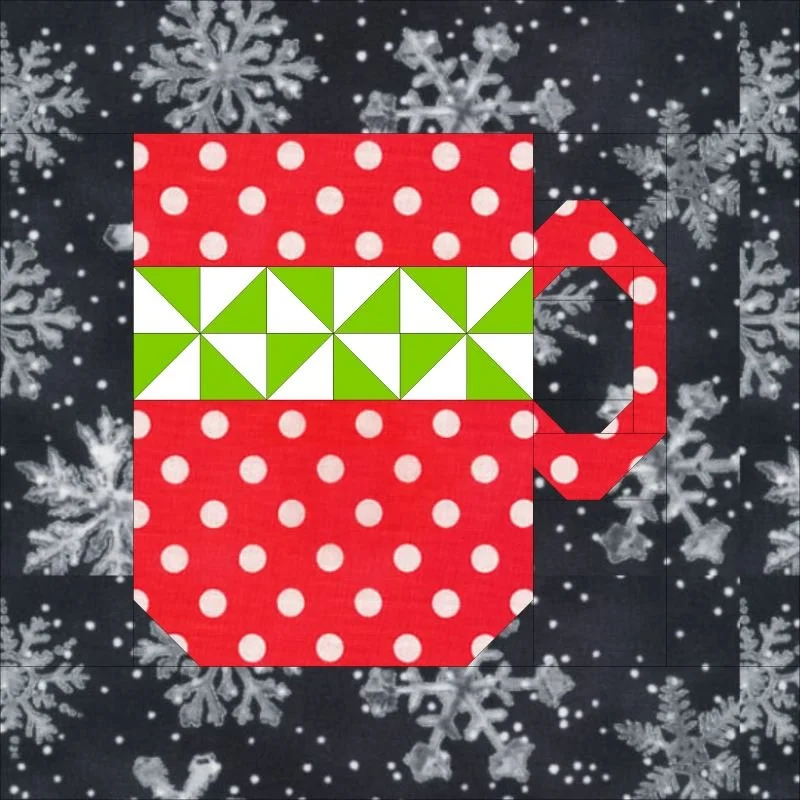 Morning Mug Quilt Block Printable Tutorial — Crafty Staci