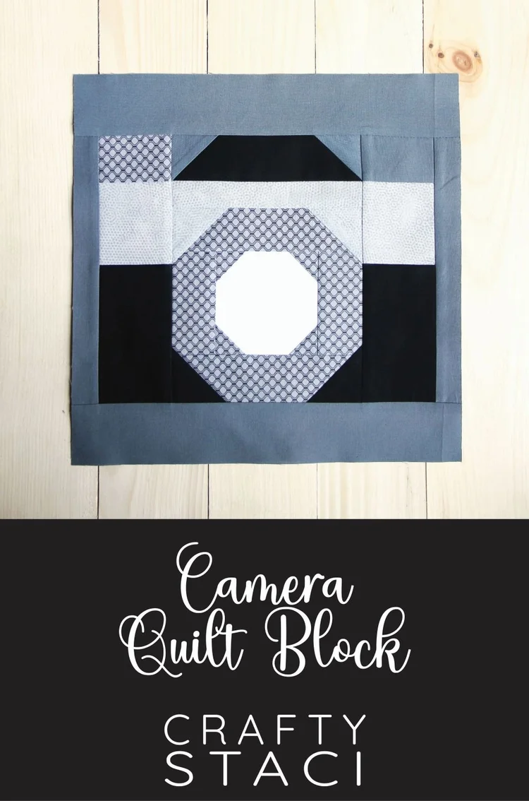 Camera Quilt Block — Crafty Staci