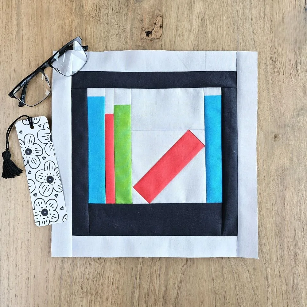 Bookshelf Quilt Block