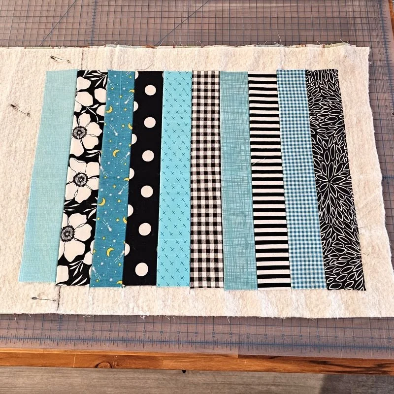 Quilt-As-You-Go Table Runner — Crafty Staci