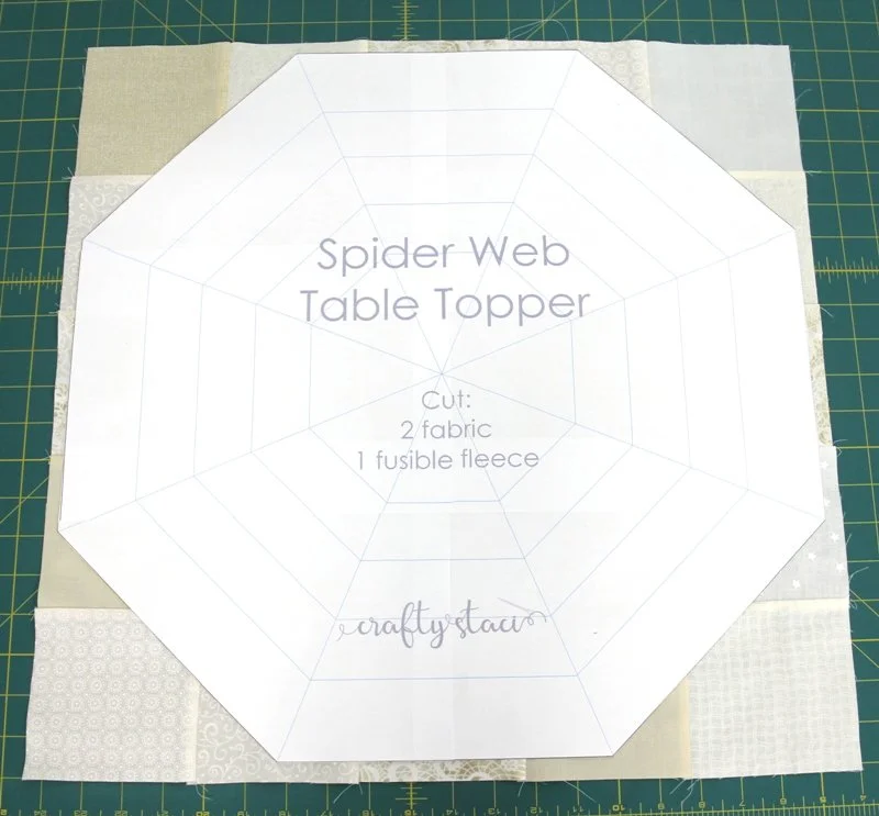 Spider Web Table Topper — Crafty Staci