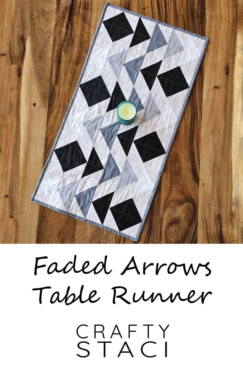 Faded Arrows Table Runner — Crafty Staci