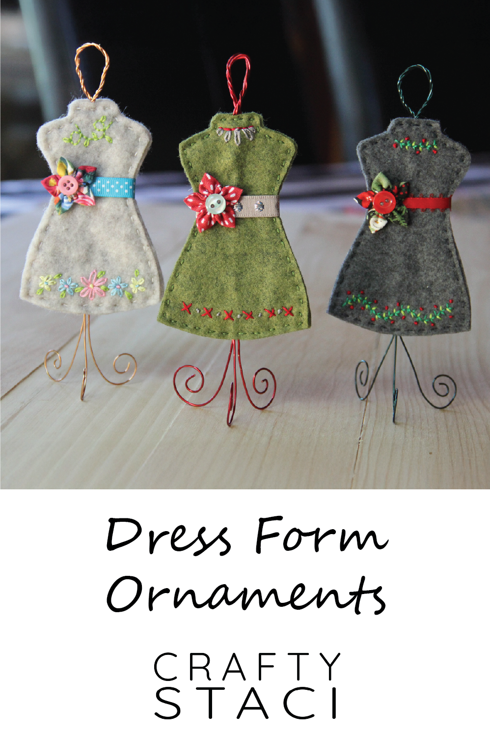 white christmas dresses Wire Mannequins fashion inspired dress form wall decals