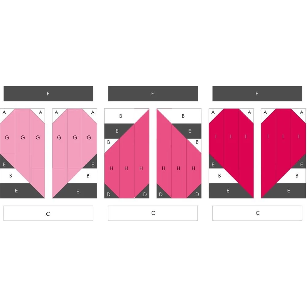 Three Hearts Table Runner — Crafty Staci