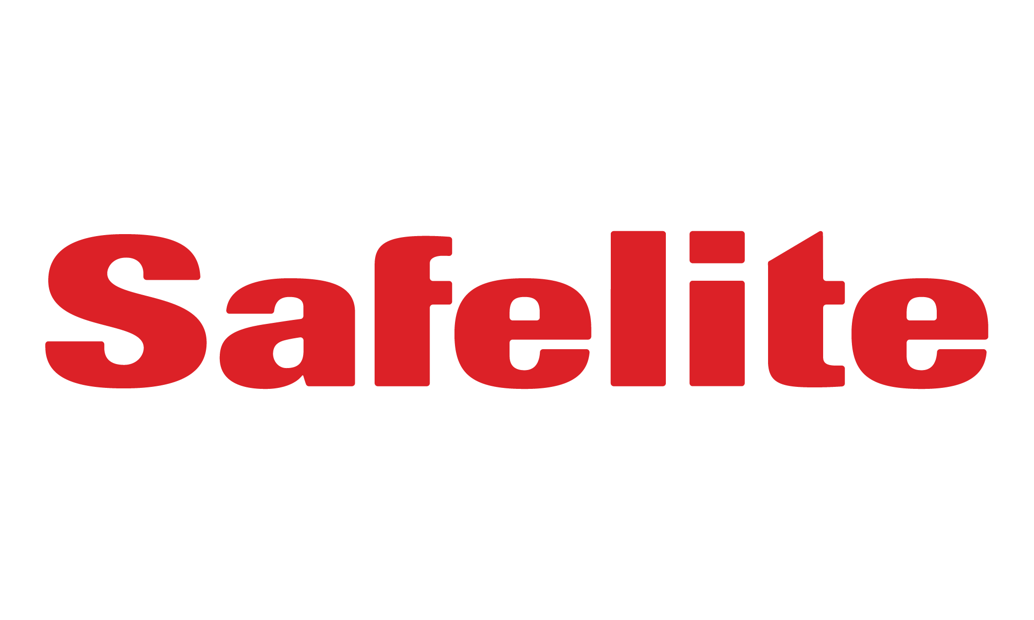 The word 'Safelite' in large red letters