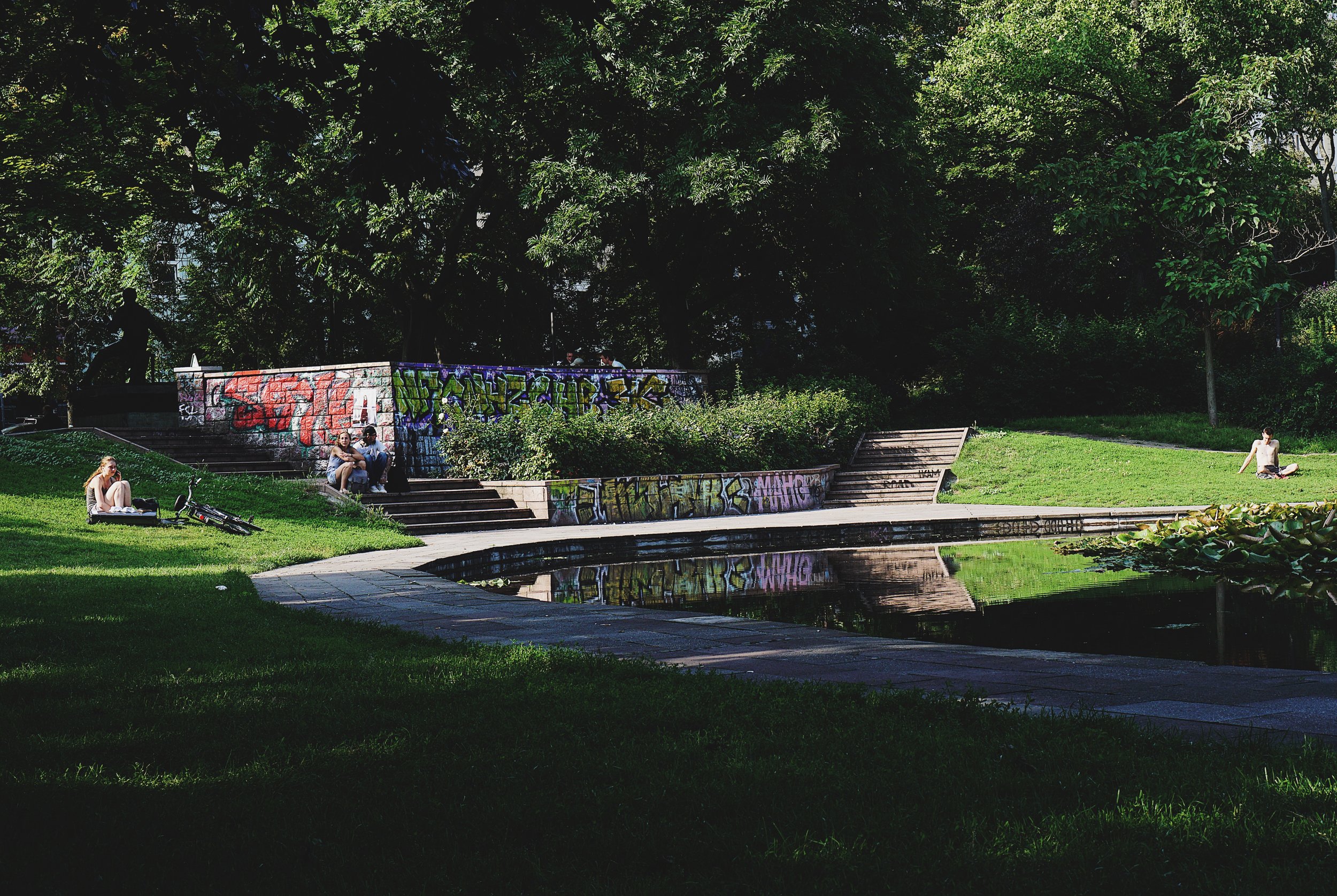 Volkspark, Mitte