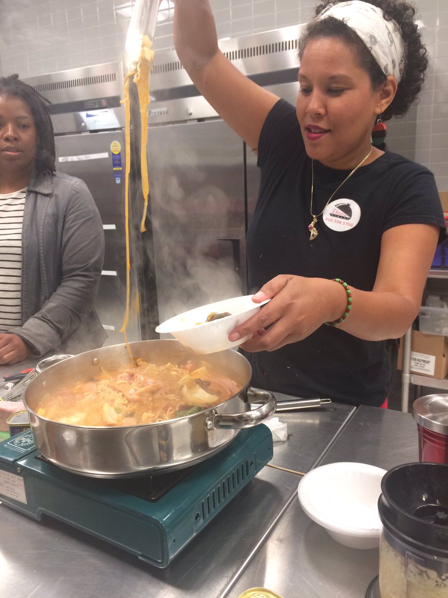 Chef B of Dinner On Demand with her own scrumptious & unique take on the recipe!! 