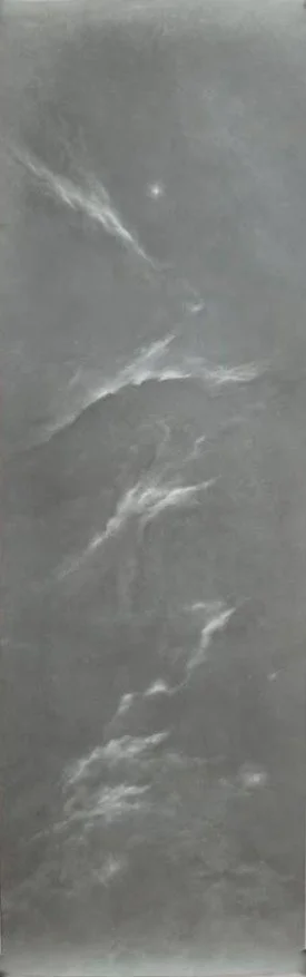 Dissolve. 2023, Mixed Media, 50.19” x 16”