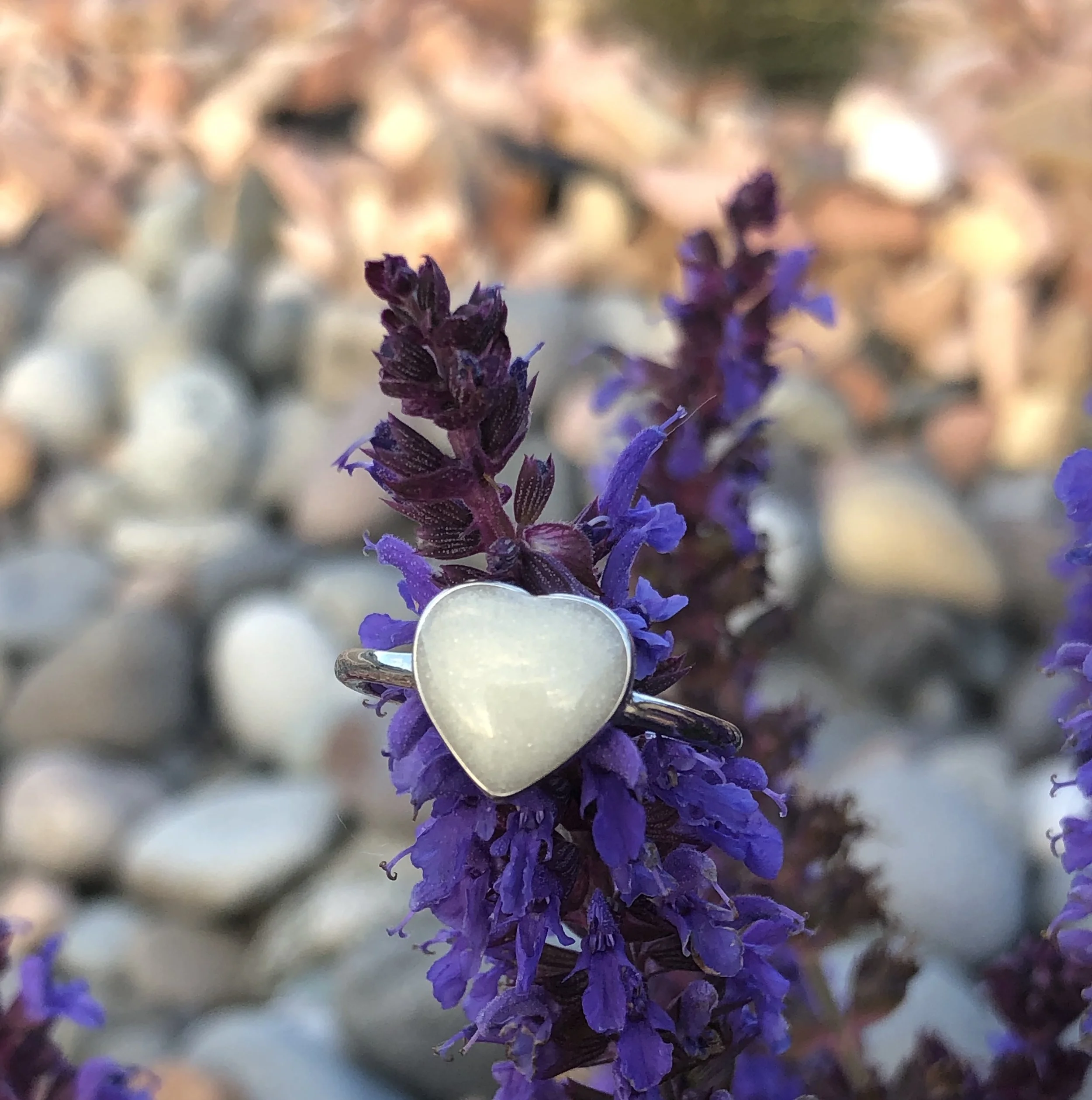 Stainless Steel Heart Ring