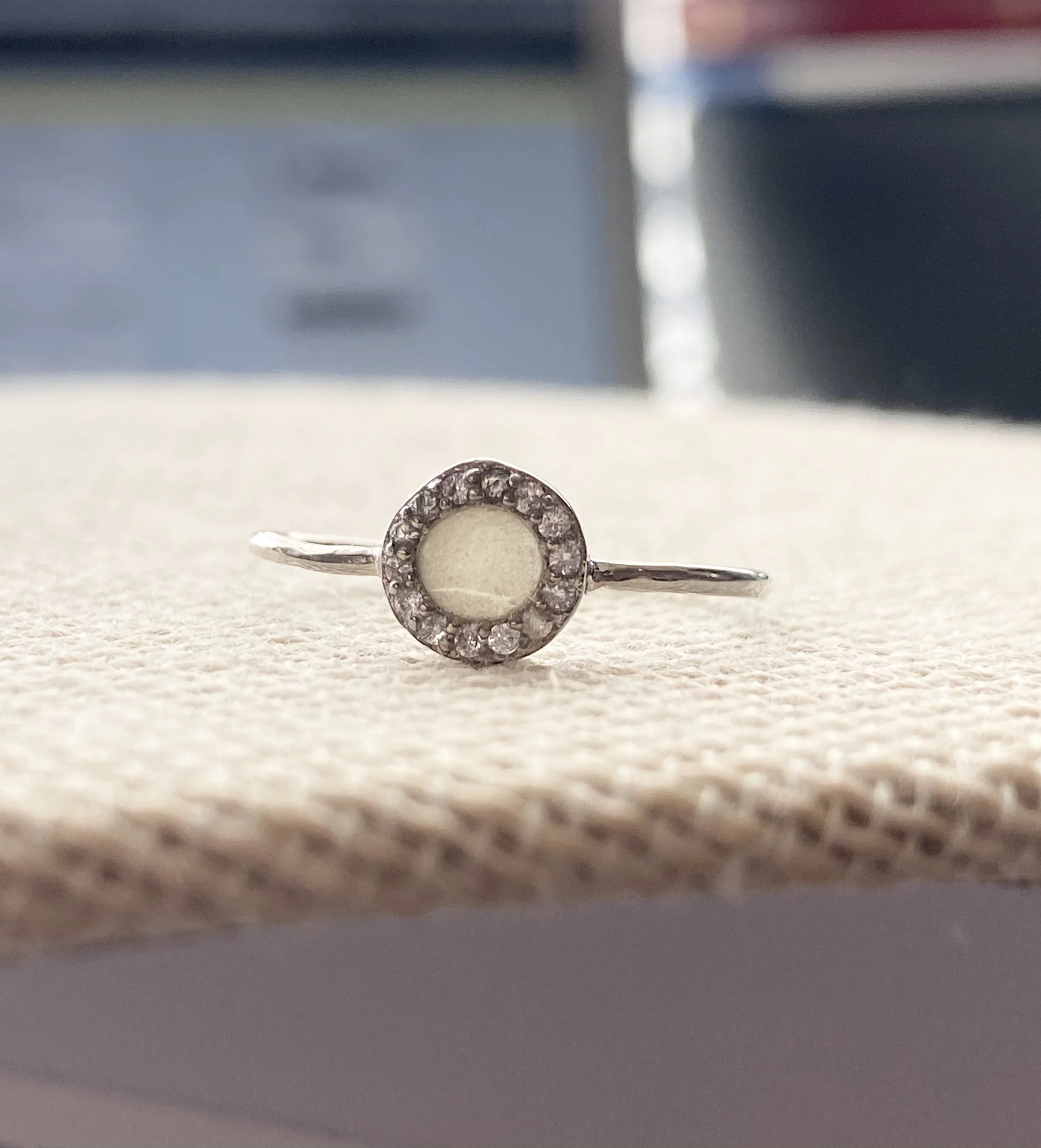 Tiny Halo Ring