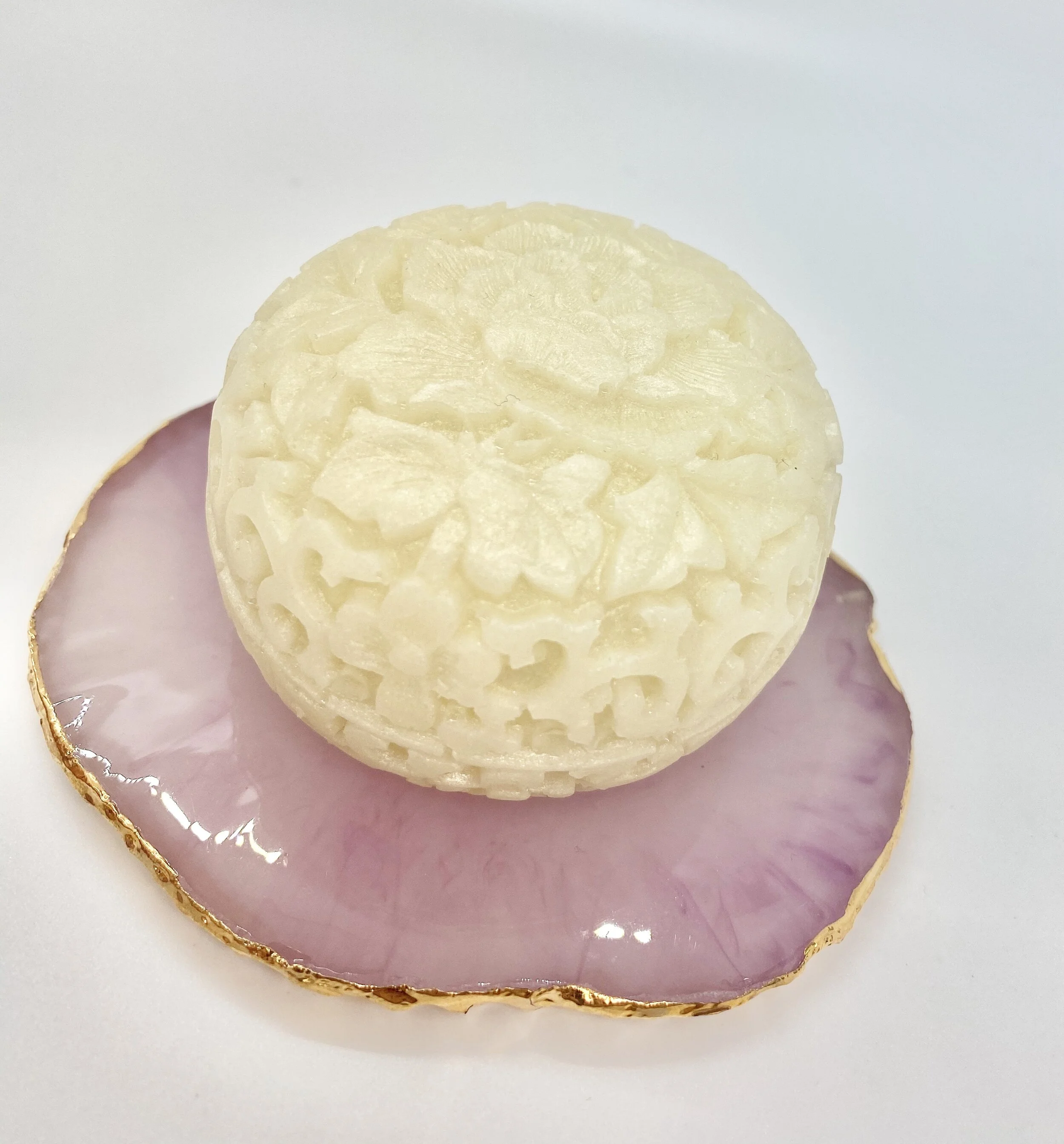 Intricate Floral Paper Weight