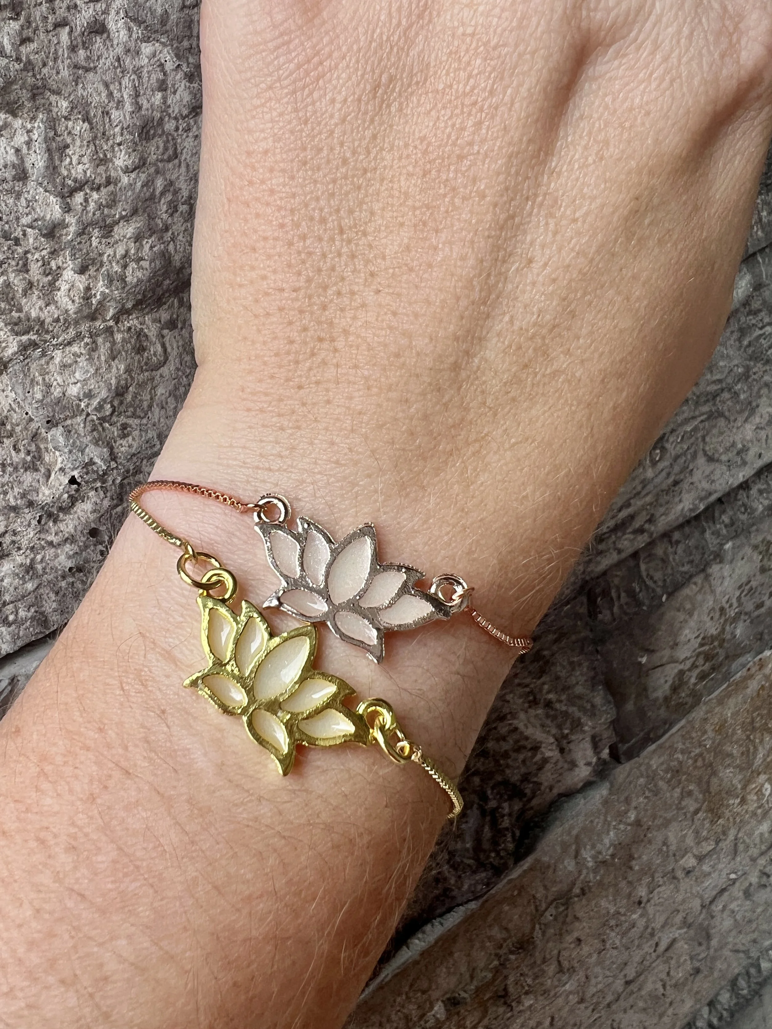 Lotus Bracelet
