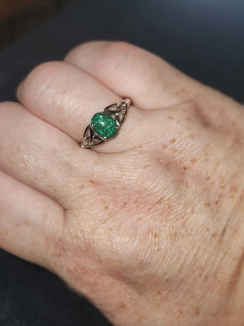 Celtic Braid Oval Ring