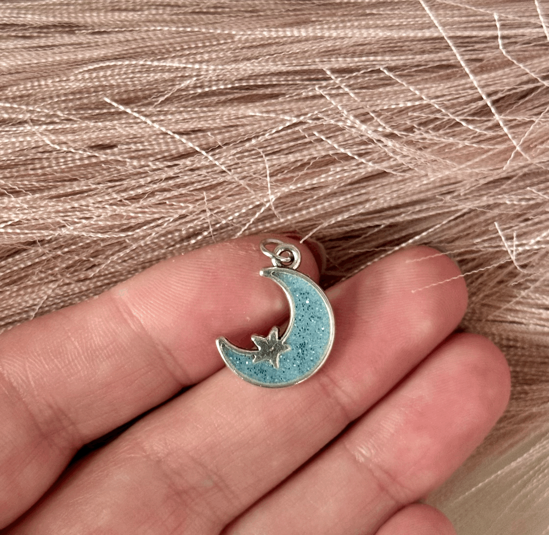Crescent Moon Charm