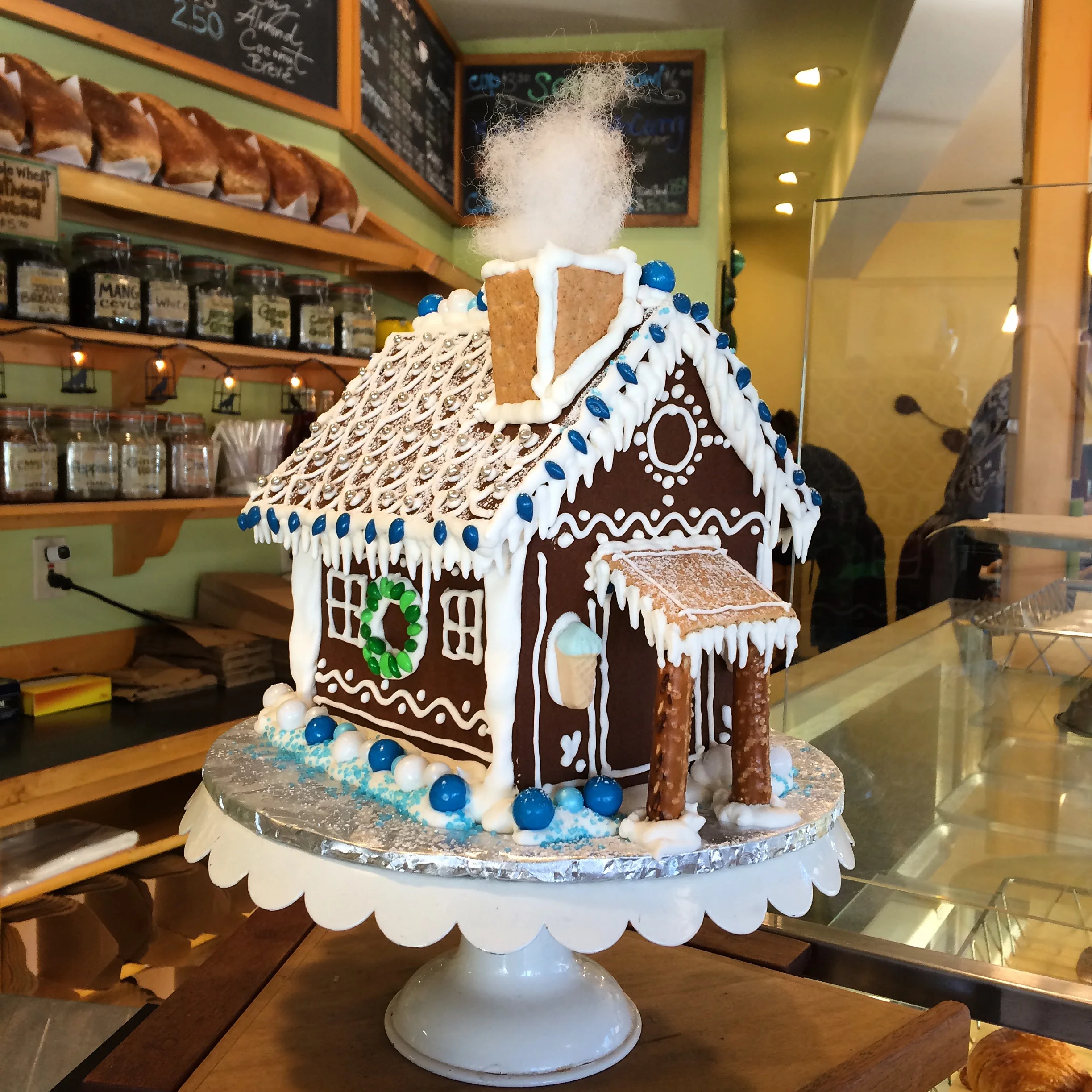 gingerbread house, blackbird bakery, BAINBRIDGE ISLAND