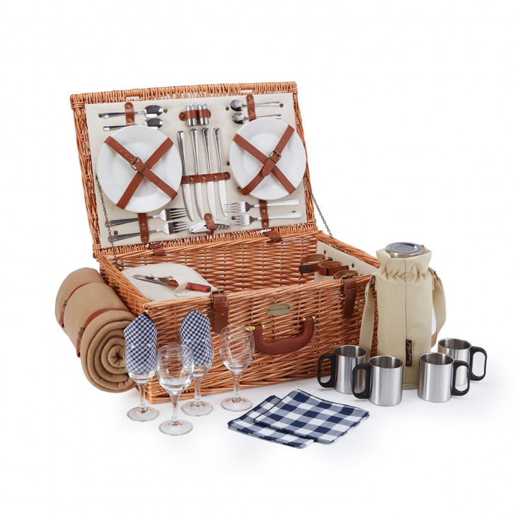 Huntsman Picnic Basket & Coffee Set